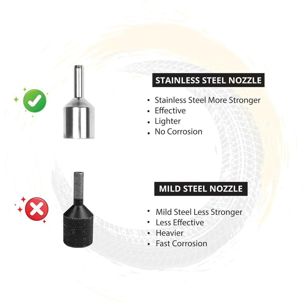 Mushroom Plugs for Tyre Kit | (Mini PK + 15 Plugs) | Spare Rubber Plugs for Car & Motorcycle Tyres | Durable, Leak-Proof Seal