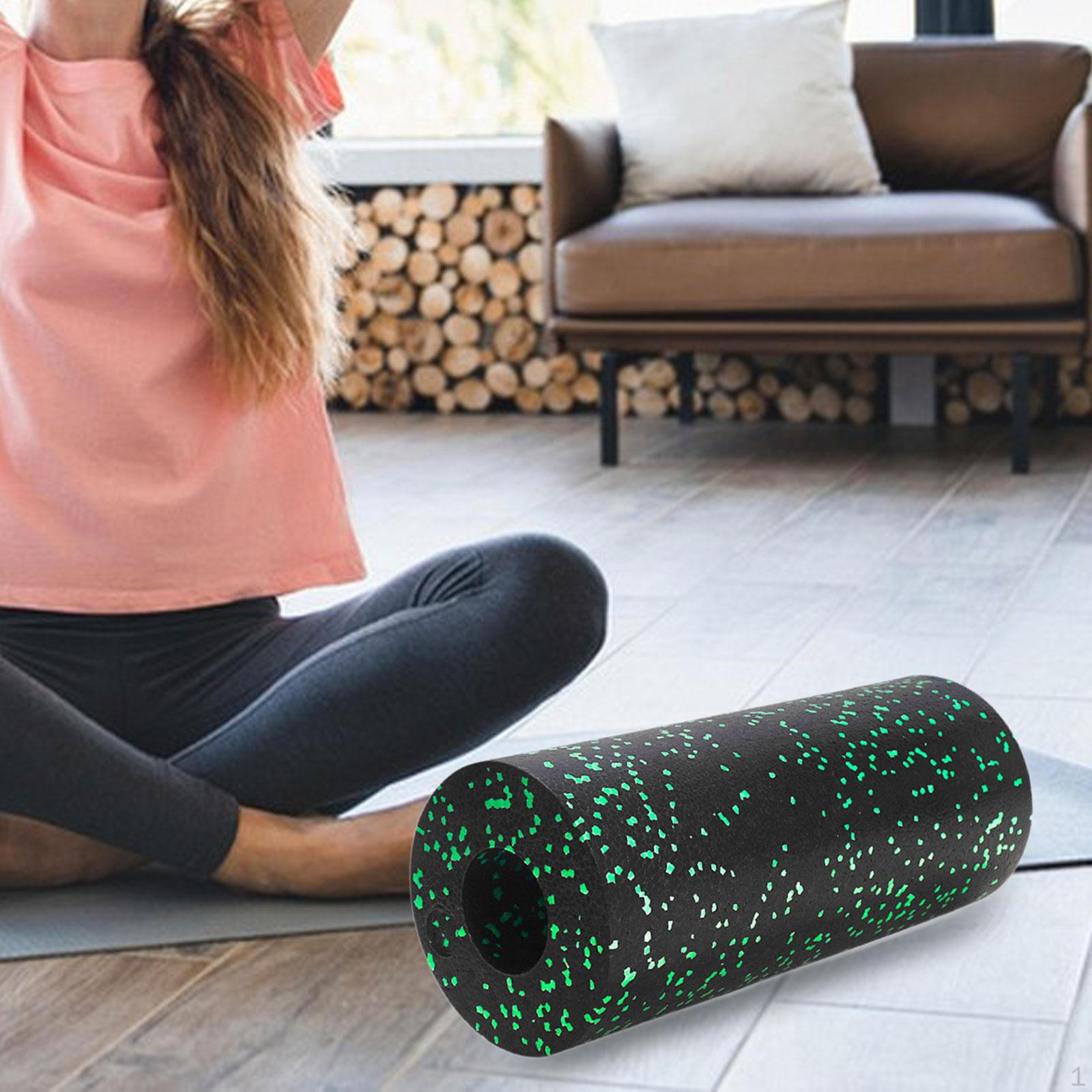 

Аксессуары для ролика из пены для упражнений Легкий блок для пилатеса и йоги для тренировок Black and Green