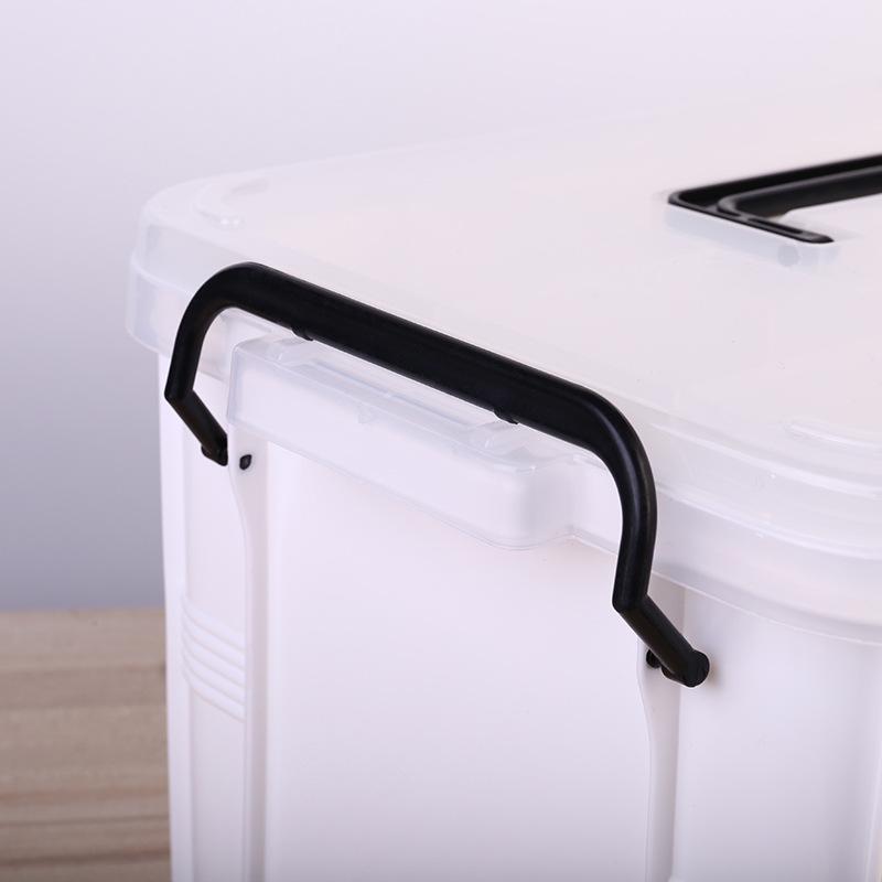 Extra Large Double-Layer Handheld Medicine and First Aid Storage Box