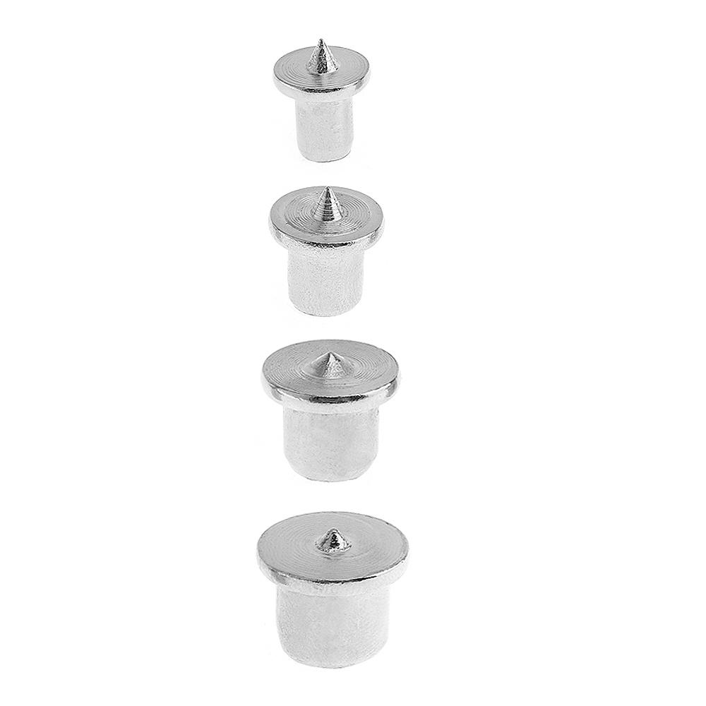 4Pcs Round Wood Positioning Pin Set, 6/8/10/12mm Center Locator for Woodworking Installation & Positioning Work