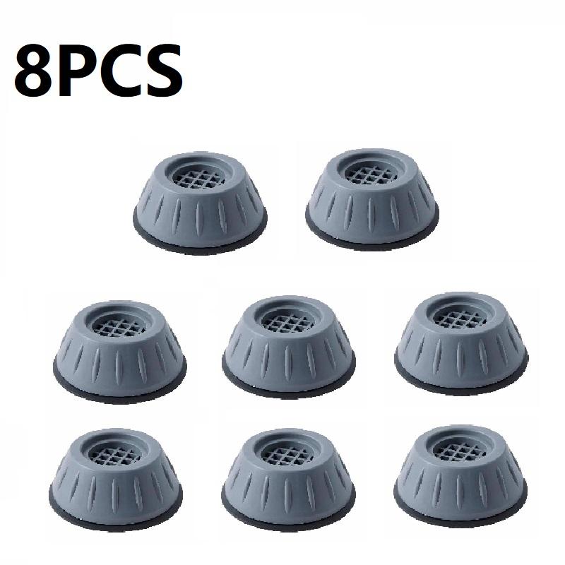 1/2/4/8PCS Universal Anti Vibration Feet Pads Washing Machine Non-Slip Pad Furniture Legs Slip Stop Silent Skid Raiser Fixed Mat