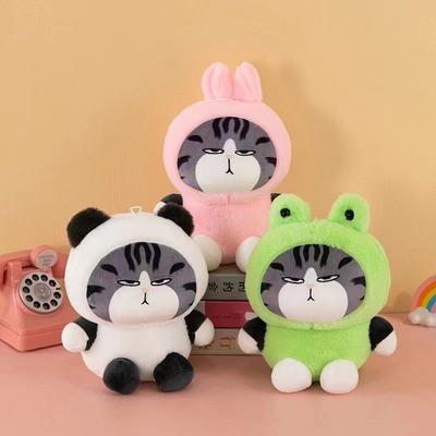 8 Inch Transformation Of My Royal Cat Scratching Machine Doll Machine Doll Ground Marketing Ring Activity Wedding Throwing Doll Plush Toy