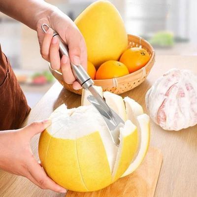 304 Paslanmaz Çelik Limon Portakal Soyacağı Pratik Greyfurt Kaşıkları Ev Tipi Meyve Açacağı Kesici Mutfak Aletleri Portakal Soyacağı