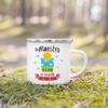 Spanish Printed Mugs Creative Coffee Cups Drink Water Milk Cup Enamel Mug School Home Handle Drinkware Thanks Gifts for Teacher