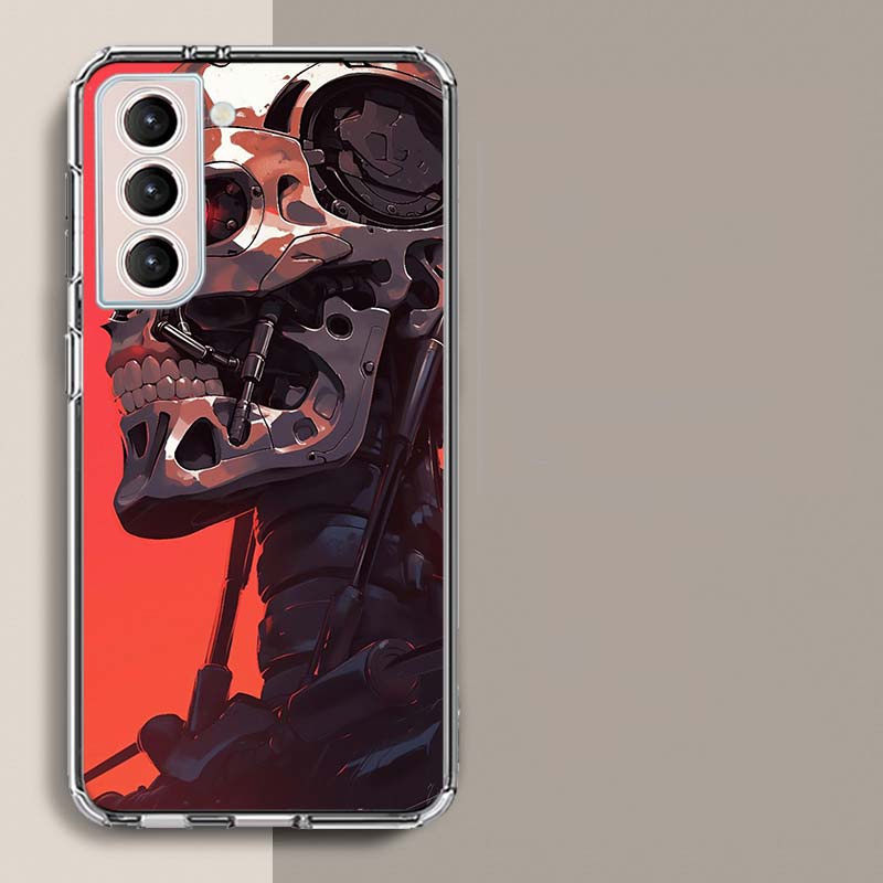 Arnold Schwarzenegger Terminator Phone Case For Samsung Galaxy S25 Edge S24 S23 FE S21 S20 S10 Plus S22 S26 Ultra Cover Clear Ca