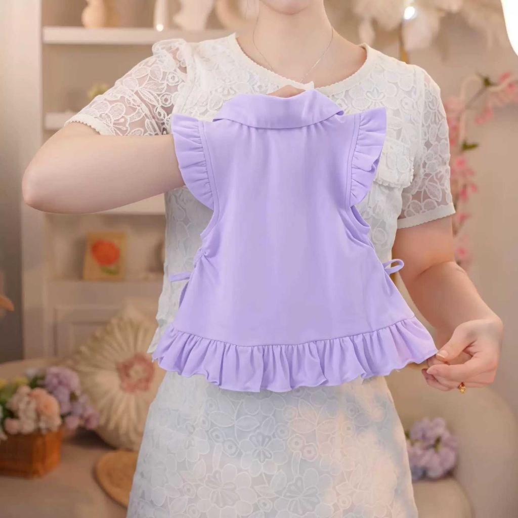 Girls Summer Pink Sweet Cat Cartoon Peter Pan Collar Polo Princess Dress Cute Casual Sundress For Kids