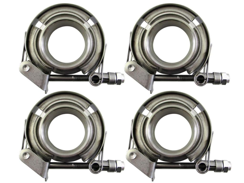 BRIGHTZ Stainless Steel Muffler Flange 39 43 Coupling V-Band 39 43 [MUF-JOI-012-4PC]