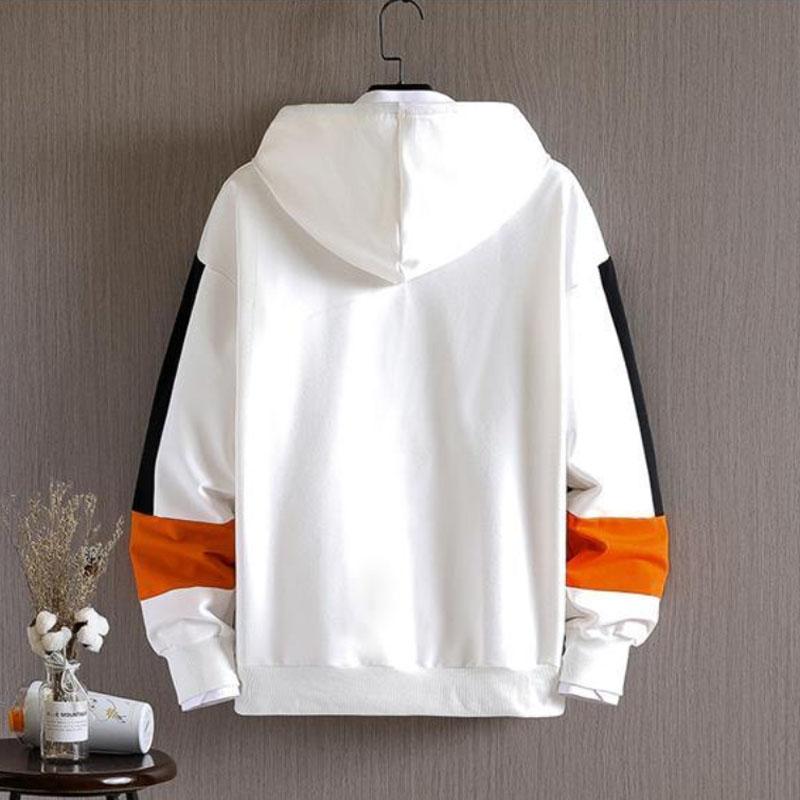 Teen Trendy Sweater Suit Men Sports Suit Hooded Pullovers and Casual Pants Campus Clothing