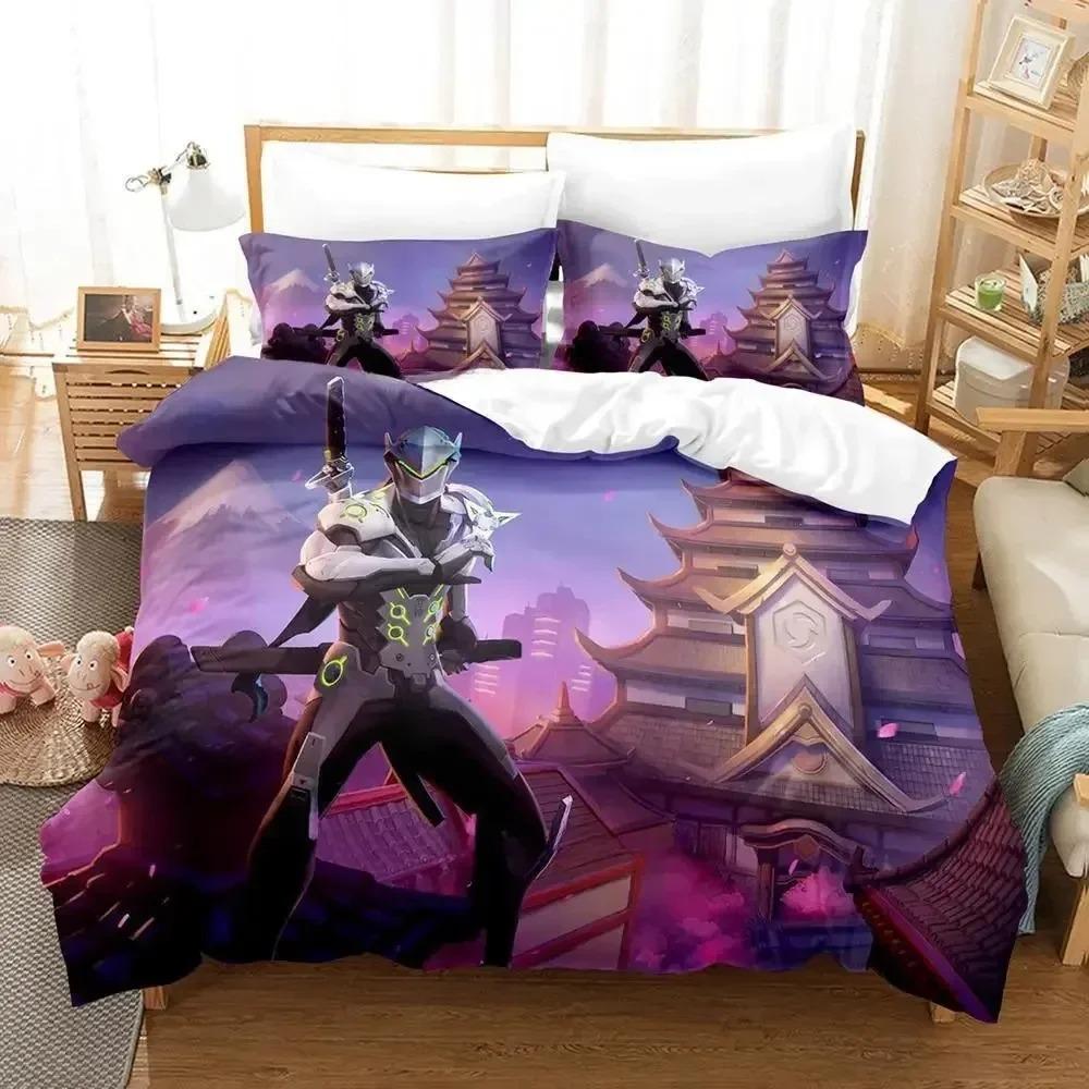Game Cool Dragon Blade Genji By Bedding Set Bedroom Soft Modern Bedspreads Comefortable Duvet Cover Quilt Cover And Pillowcase
