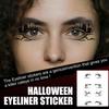 Halloween Eyeliner Sticker Horror Spider Bat Decorative Eyeliner Eyeshadow Fashion Party Makeup Tools Creative Party Makeup