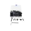 Motorcycle Fairing Bolt Kit Aluminum Windscreen Screws Fastener Assortment Kit Universal for Sport Dirt Bike