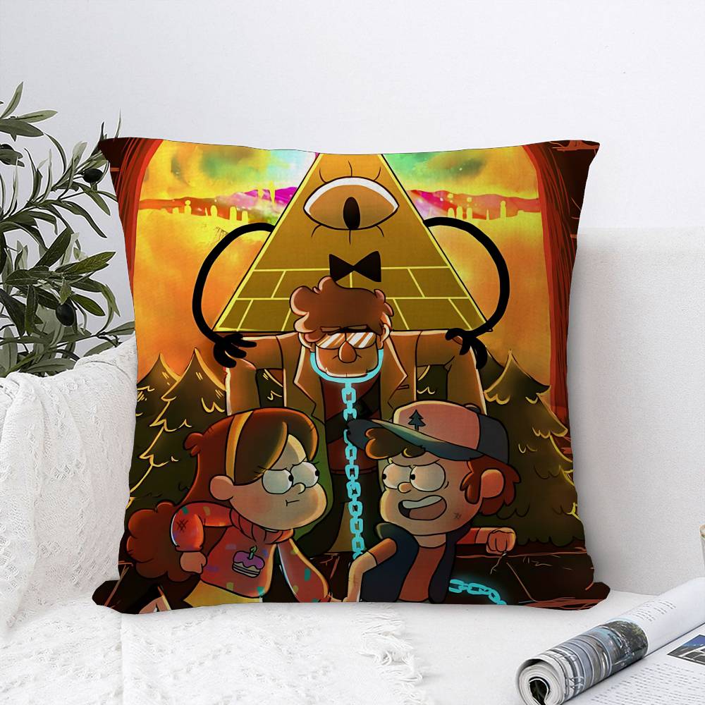 Classic Cartoon G-Gravity Cute F-Falls Personalized Pillow Cover Kids Bedroom Wild Party Decor Pillowcase Kid Birthday Gift