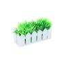 1/12 Dolls House Accessories Dollhouse Simulation Grass Green Plant Fence Model Dollhouse Miniature Garden Decoration