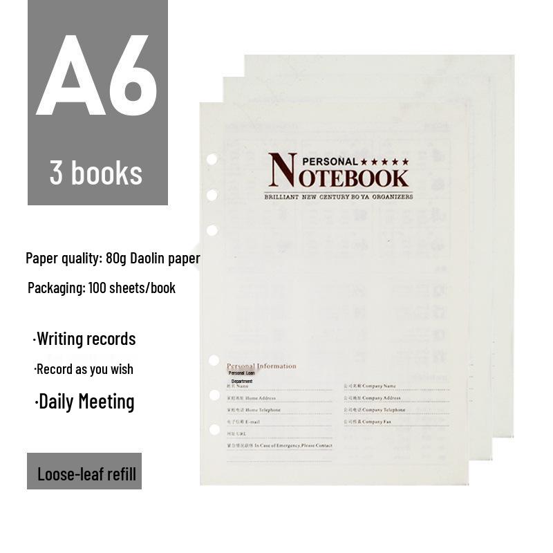 A6 Loose-leaf Travel Journal with Retro Binding & Strap, Thick A5 Soft Leather Diary, Custom Logo Option
