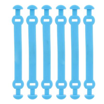 6 Pcs Tennis Racket Vibration Dampeners Long Buckle Tennis Racquet Shock Absorber For Outdoor