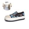 Flower Fisherman Shoes Women's 2025 Summer New Thick-soled Shallow Mouth Single Shoes Casual Versatile Small Fragrant Women's Shoes