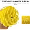 Bubble Brush for Pet  Scrubber Shower Soft Silicone with Loop Handle Give Pet Gentle Massage for Long Short Haired Dogs and Cats