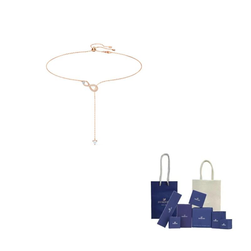 Swarovski Hyperbola Necklaces Womens F-Original Brand Box And Bag