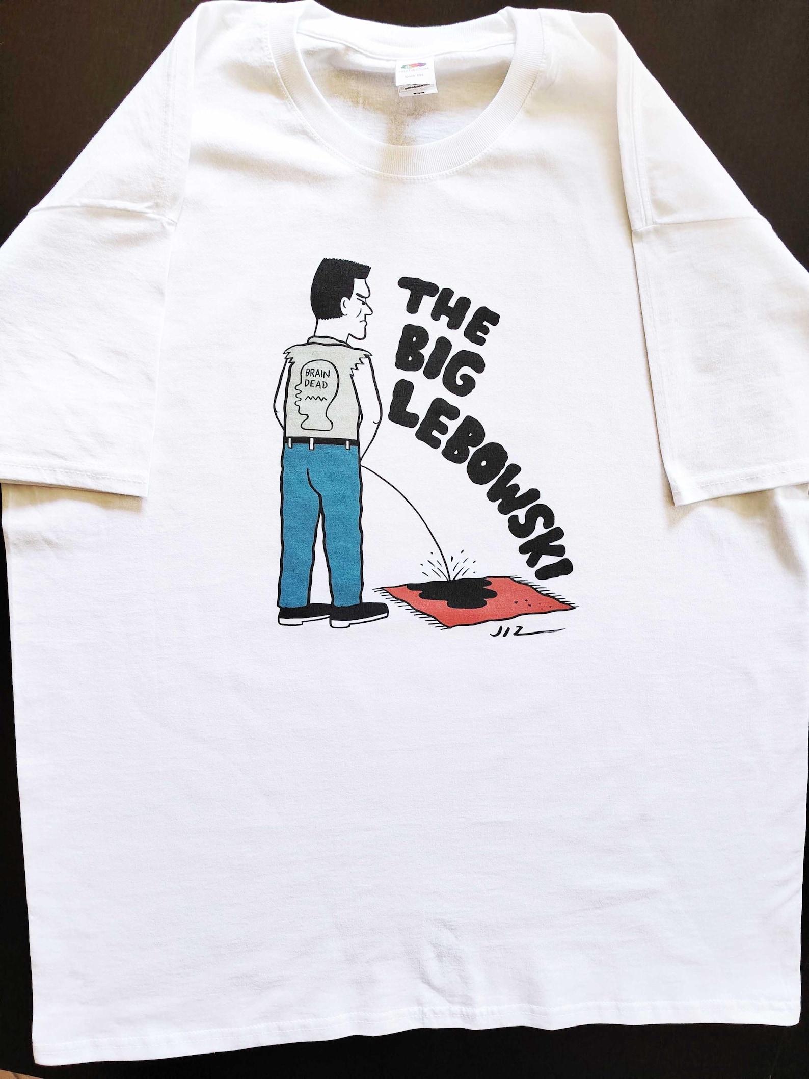 T shirt Movie cult 90 s brain dead rag carpet the big lebowski Film Cinema the big lebowski S