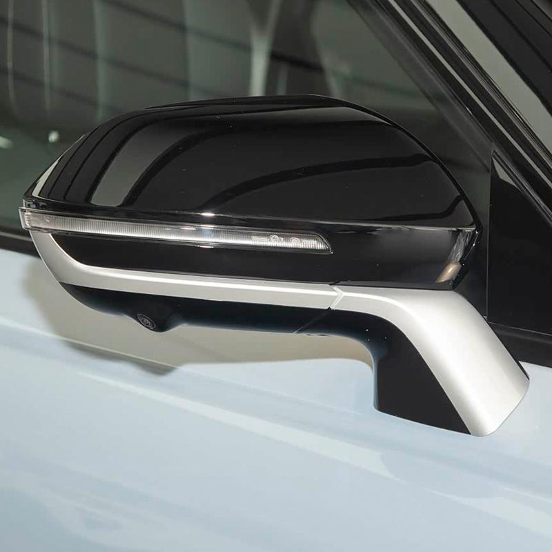 DinCh For CHERY Jaecoo J7 PHEV Side Rear View mirror Cover Rearview mirror Lid shell Turn signal lens glass base