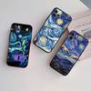 RE55 Starry Night Van Gogh Painting New High-End Shell Phone Case for Redmi Note 13 14 Pro+ Plus A3 A3X 13X 13C 13R 14S 14C 14R