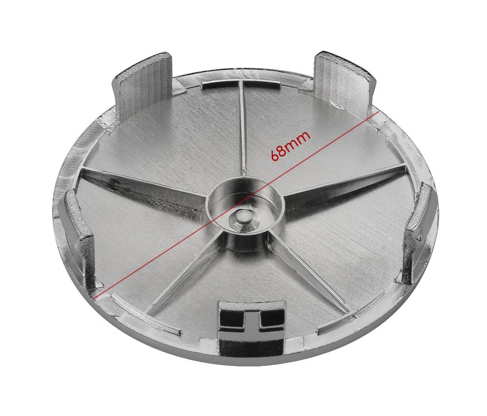 For Bmw X1 X3 X5 X6 F30 F20 F10 G30 E36 E46 E53 E90 E60 E61 E93 E87 Stickers 68mm Car Wheel Tire Rim Center Hub Covers Caps BM5