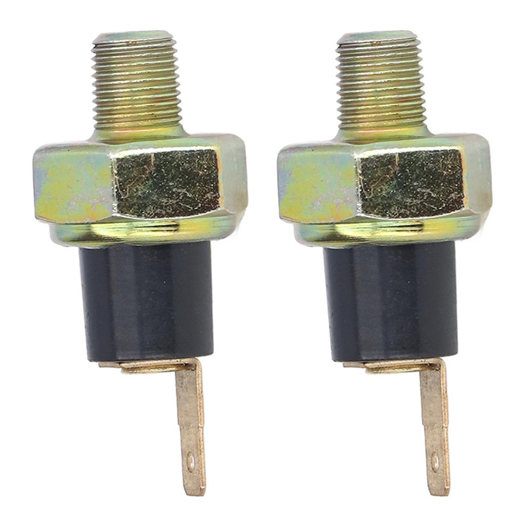 2Pcs Engine Oil Pressure Sensor Male Thread Oil Pressure Transducer for Air Cooled Diesel Engine