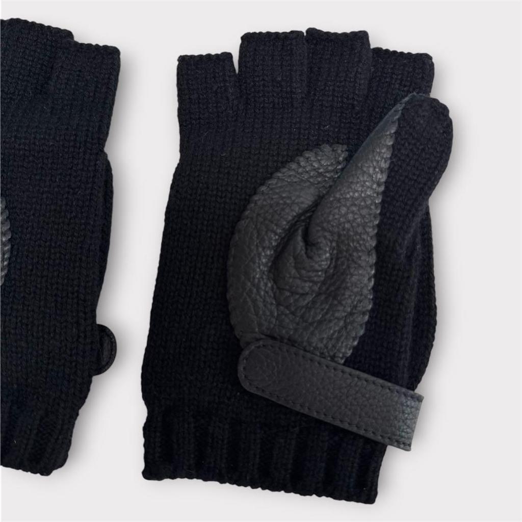 Used HERMES Cashmere Gloves Size S