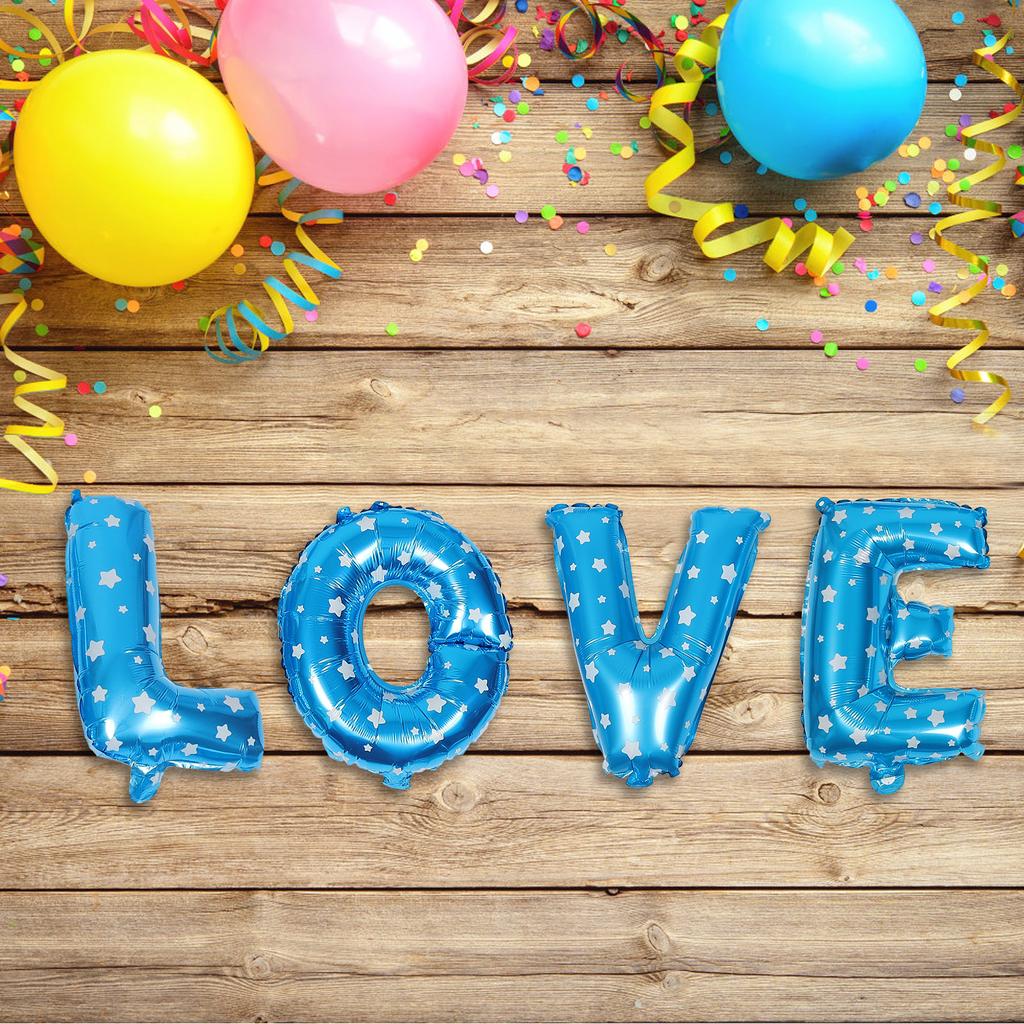Alphabet Set 16 Alphabet Letter Balloons Inch Letter Foil Balloons Wedding Birthday Decor Reusable Chic Design