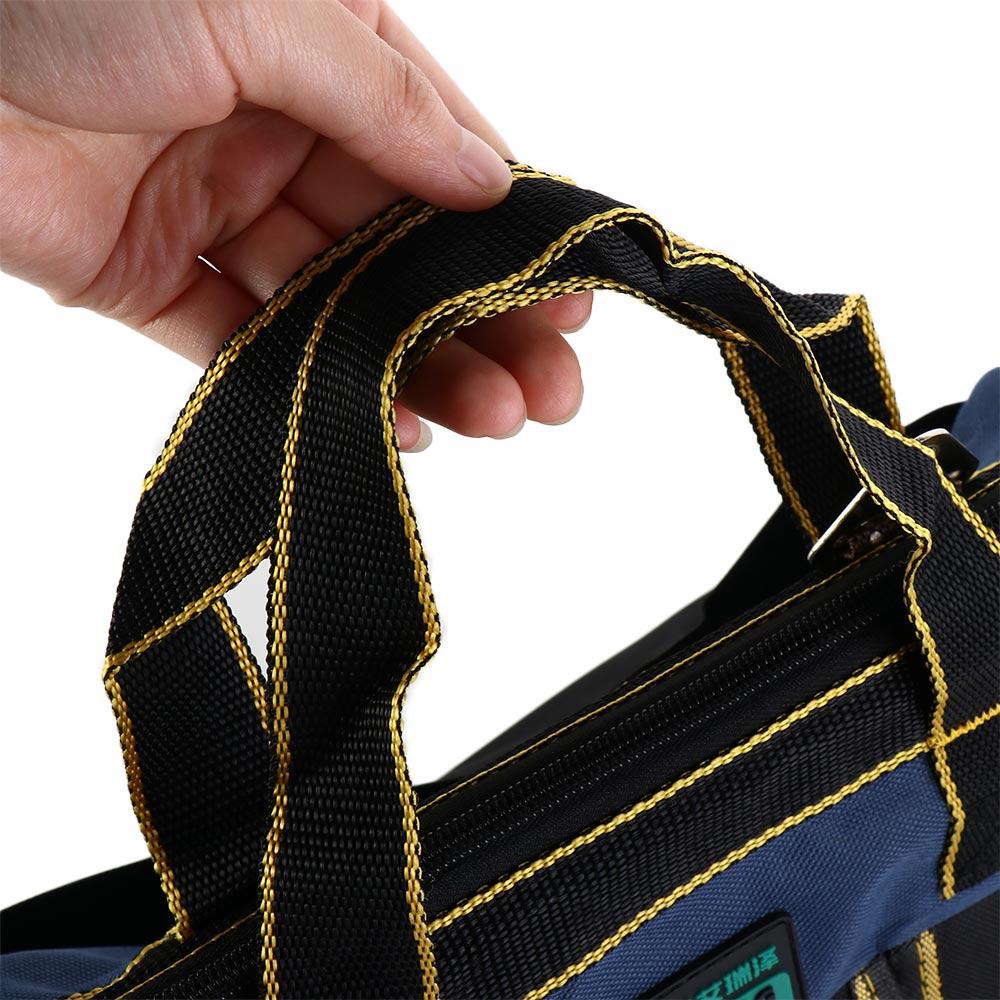 Wear Resistant Tool Bag Oxford Cloth Tool Kit Multi-Pocket Electrician Bag Hardware