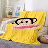 P-Paul Frank Flanell Wohnzimmer, Schlafzimmer, Schlafsofa, Picknick für Kinder, Wärme, Komfort, tragbare Decke, Geburtstagsgeschenk r2