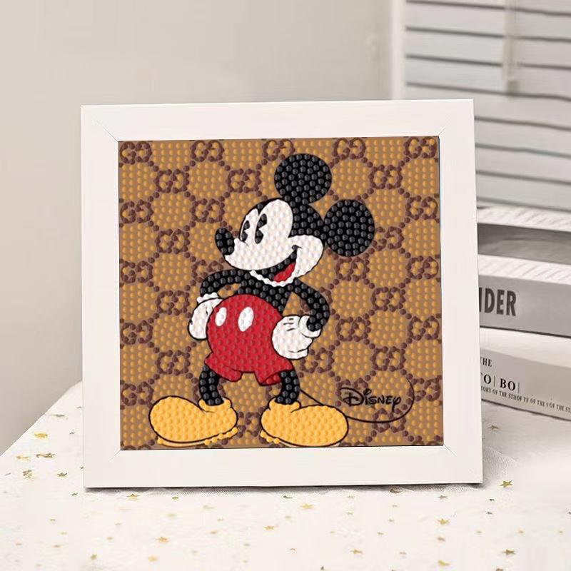 High-End Diamond Painting Diy Van Gogh Starry Sky Cat Creative Handmade Toy Table Decoration Diamond Painting With Frame