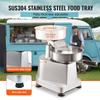 Commercial Burger Patty Maker, 150mm/6inch Hamburger Beef Patty Maker, Heavy Duty Food-Grade Stainless Steel Bowl Burger Press Machine, Kitchen Meat