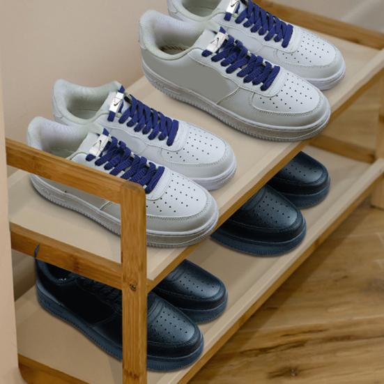 1 Pair Shoelace Buckles Elastic Lock Design User Friendly Long-lasting Wear-resistant Quick Wear Plastic Shoelace No Tie Buckles Daily Use