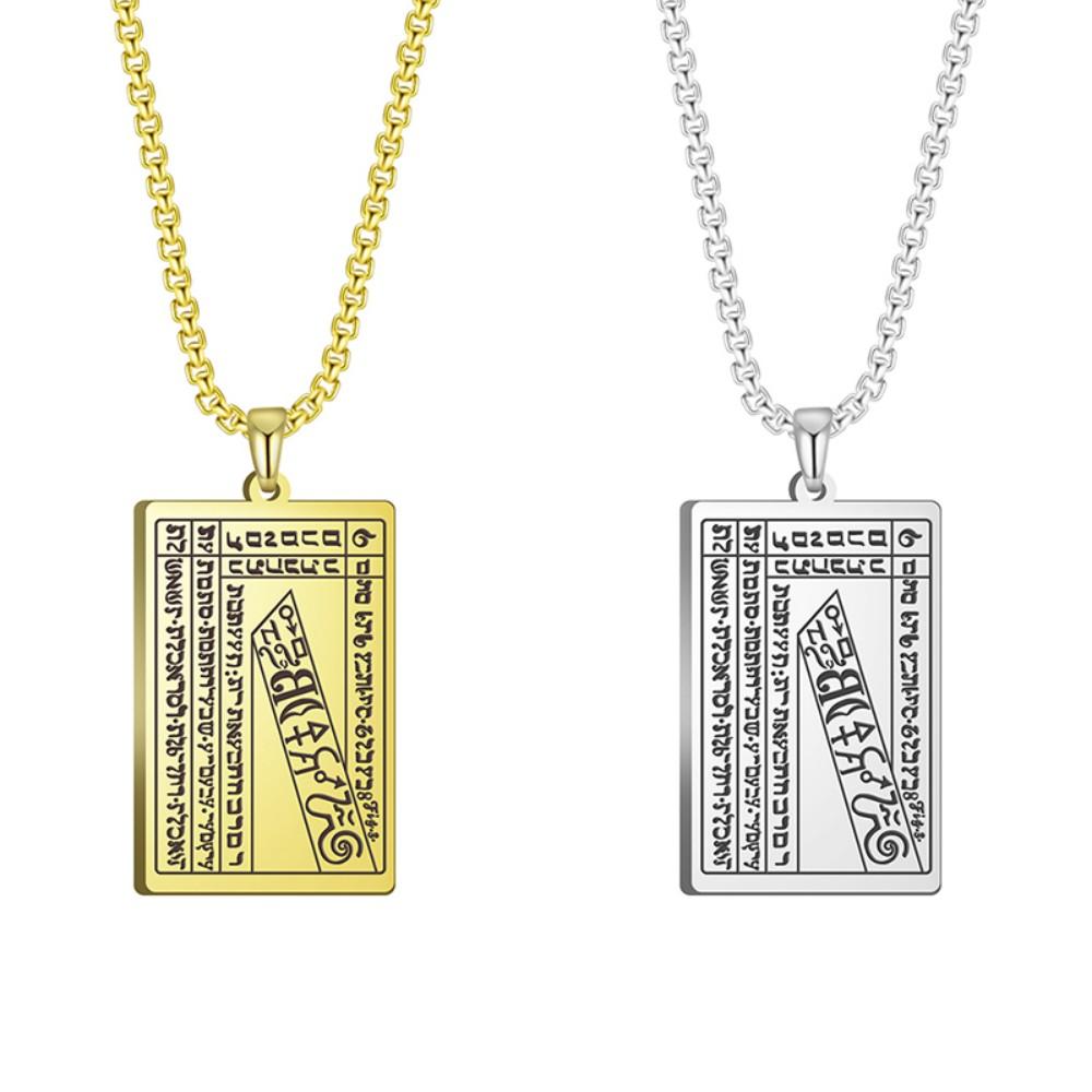 The First Seal 6th and 7th Books of Moses Necklaces Mystery Wicca Amulet of Greatest Fortune and Long Life Jewelry Gifts