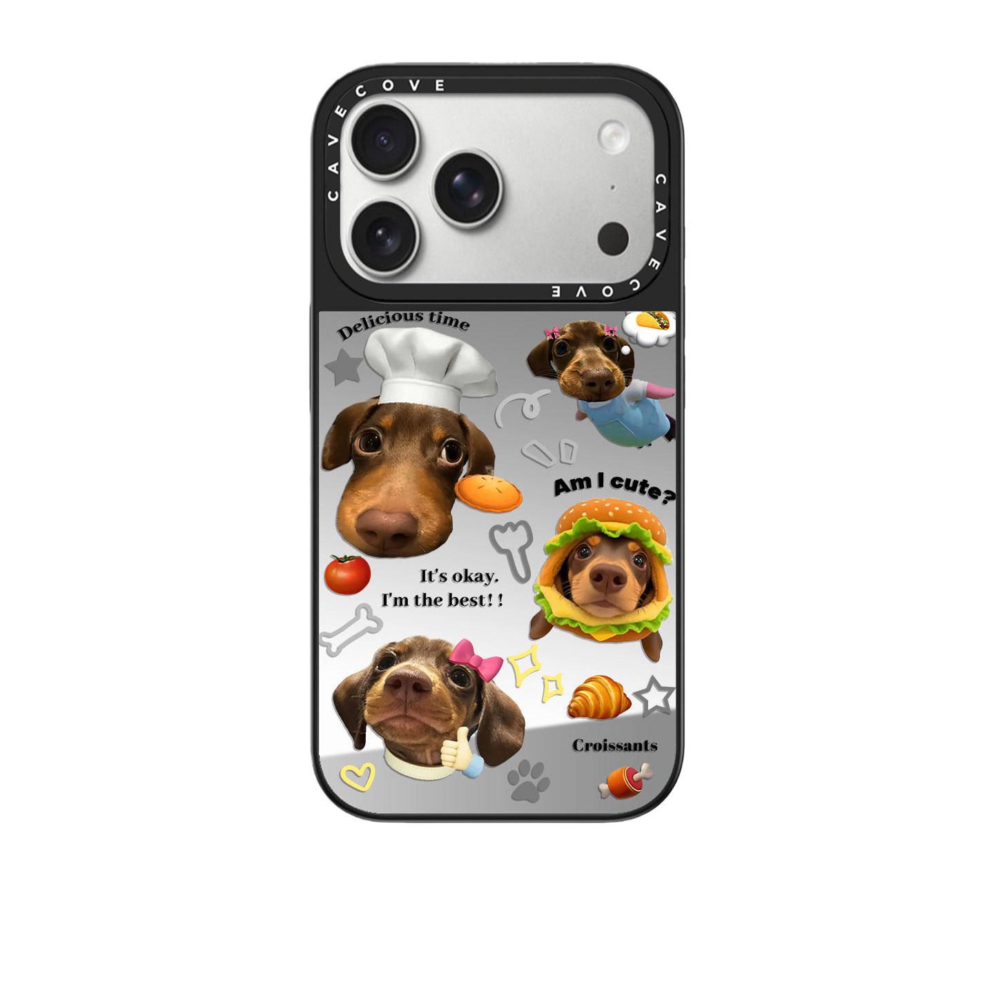 

Star Sweater Sausage Dog MagSafe Case for iPhone 17 Pro Max iPhone 13 Pro Max