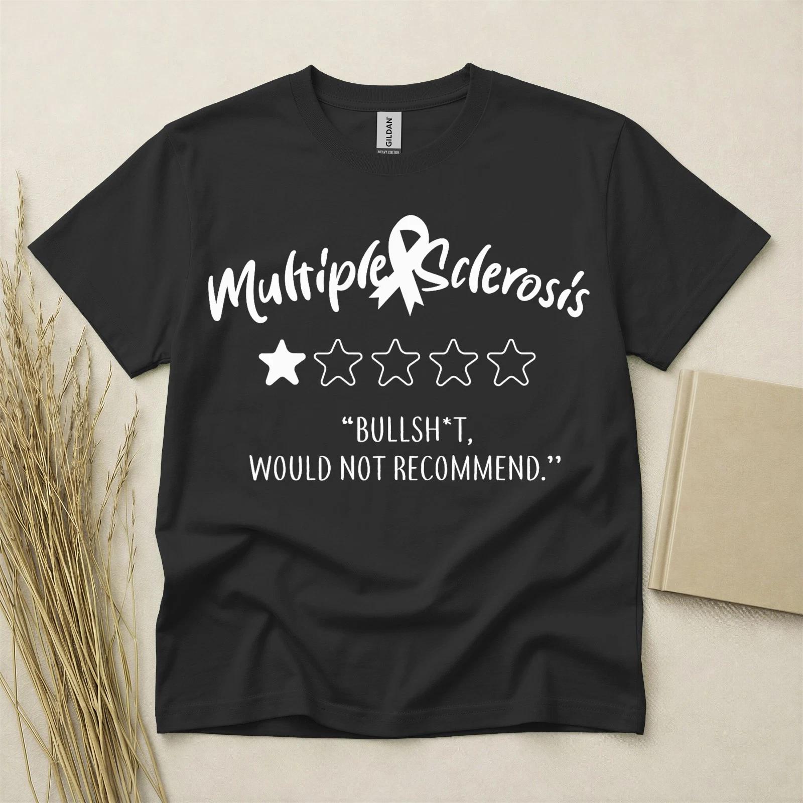 Multiple Sclerosis T Shirt Ms T Shirt Awareness Tee Support Illness Shirt Ribbon S