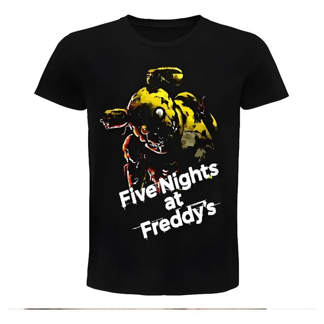 Camiseta Five Nights At Freddy s Springtrap Horror Print Uni XXL