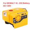 For Makita/Dewalt/Milwaukee/Bosch 111W Power Inverter Generator 18V Battery To 111V/111V AC Output USB and Type-C Adapter New