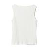 Summer Fashion Women's One-Shoulder Ribbed Sleeveless Top