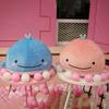 15/25/40cm Whale Plush Toy Lovely Sofa Ornament Soft Sleeping Accompany Plushies Stuffed