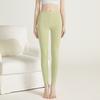 Women's Slim-Fit Cotton Blend Thermal Pants Base Layer Leggings for Female Students Spring Autumn Winter