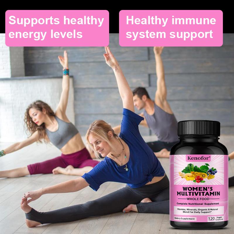 Kenofor Complex Vitamin Capsules Contain 20+vitamins, Minerals and Organic Cranberries and Other Plant Extracts To Boost Immunity