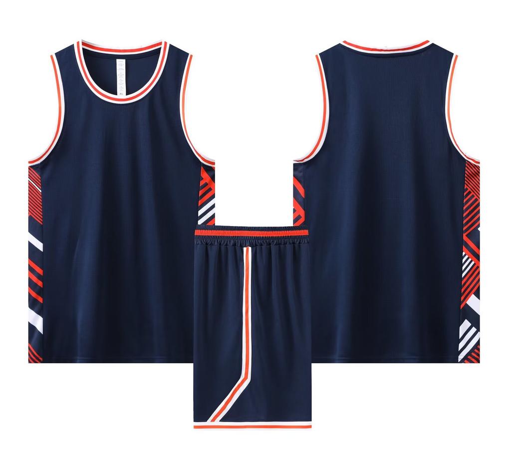 151 Basketball Jersey Set, Adult Children'S Clothing, Men'S Print, Competition Training Jersey, Jersey With Pockets On Both Sides 3Xs-5Xl