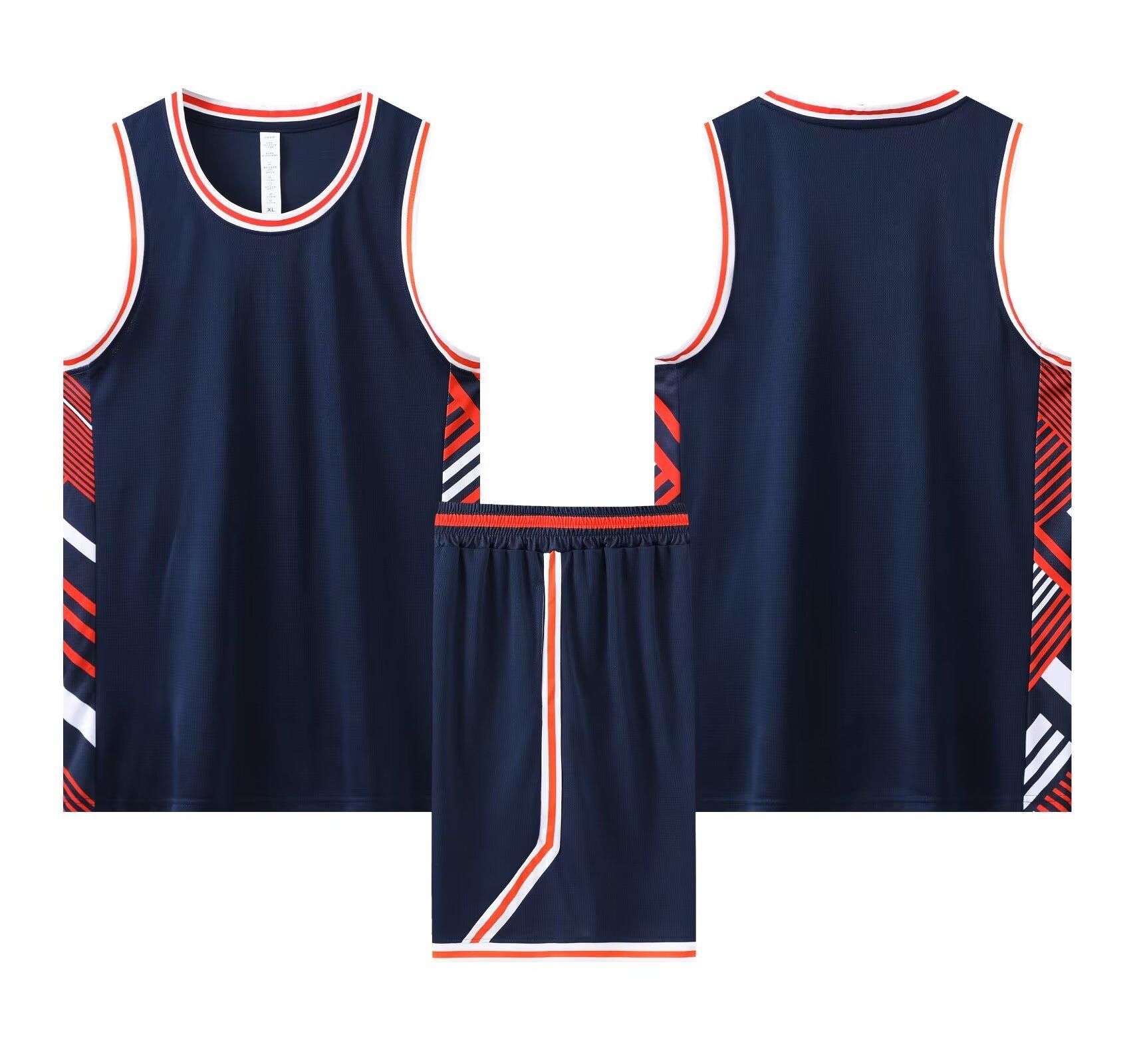 

151 Basketball Jersey Set, Adult Children S Clothing, Men S Print, Competition Training Jersey, Jersey With Pockets On Both Sides 3Xs-5Xl 5XL/190