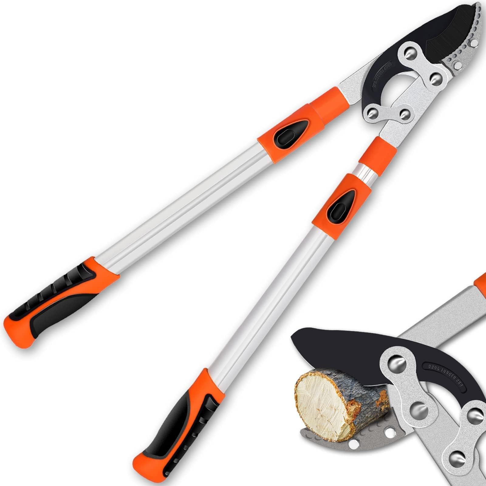 

HeGeed Телескопический Секатор Секатор Секатор Диаметр реза Телескопическая длина Мощный Секатор Секатор для Садоводства Садовые ножницы для