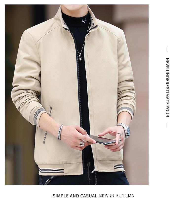 Men's Winter Business Casual Fleece-Lined Jacket - Middle-Aged Cotton Coat