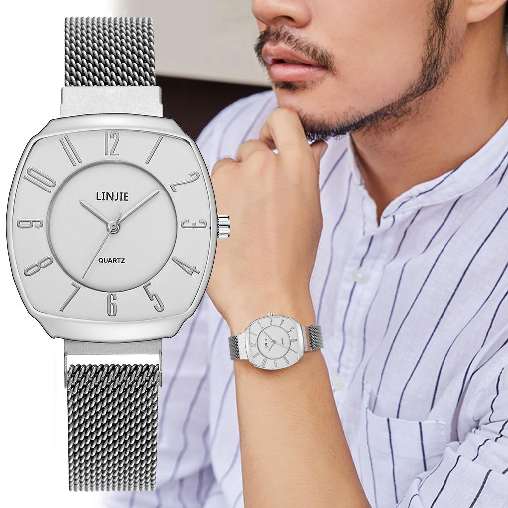 Minimalista Uomo Ultra Sottile Arabo Numeri Orologi Semplici Uomo Business  Magnetico Mesh Cintura Orologio al Quarzo Relogio Masculino acquista in  modo economico — spedizione gratuita, recensioni reali con foto — Joom