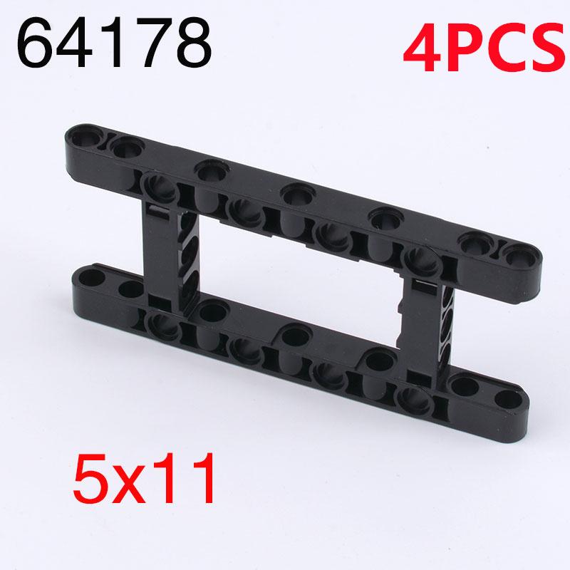 Technical Beam Liftarm Frame Thick Open Center Building Block Bricks Parts DIY Toy 64178 64179 39793 39794 39790 39369 EV3 Robot