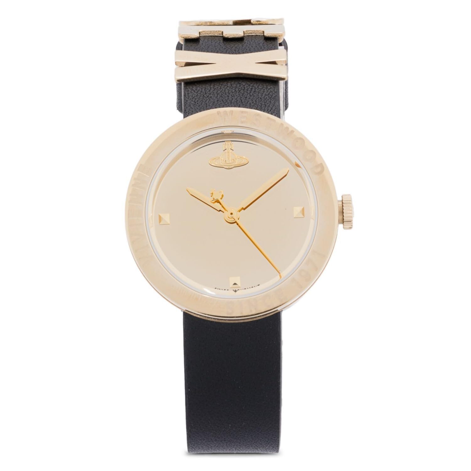 

Vivienne Westwood VV303BKGD Leather Watch Women s [Used] золотой